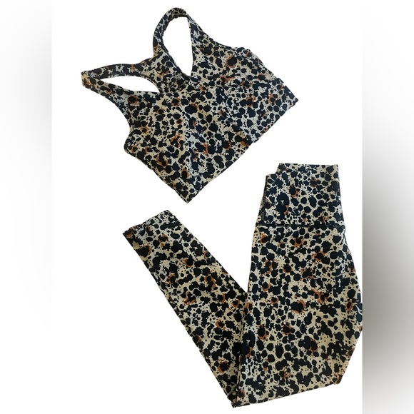 Sage Pants - SAGE COLLECTIVE ANIMAL PRINT WORKOUT SET